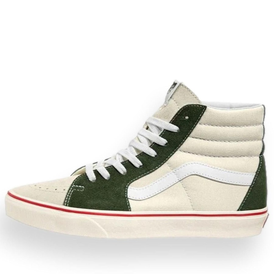 Footwear Vans | Sk8-Hi 'Retro Sport - Marshmallow Kombu Green' Men