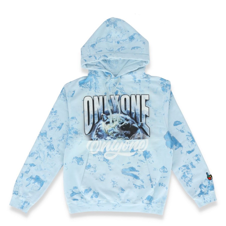 Apparel Onlyone | Marble Washed Pullover Hoodie