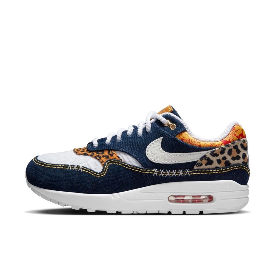 Footwear Nike | Air Max 1 Premium Denim Leopard