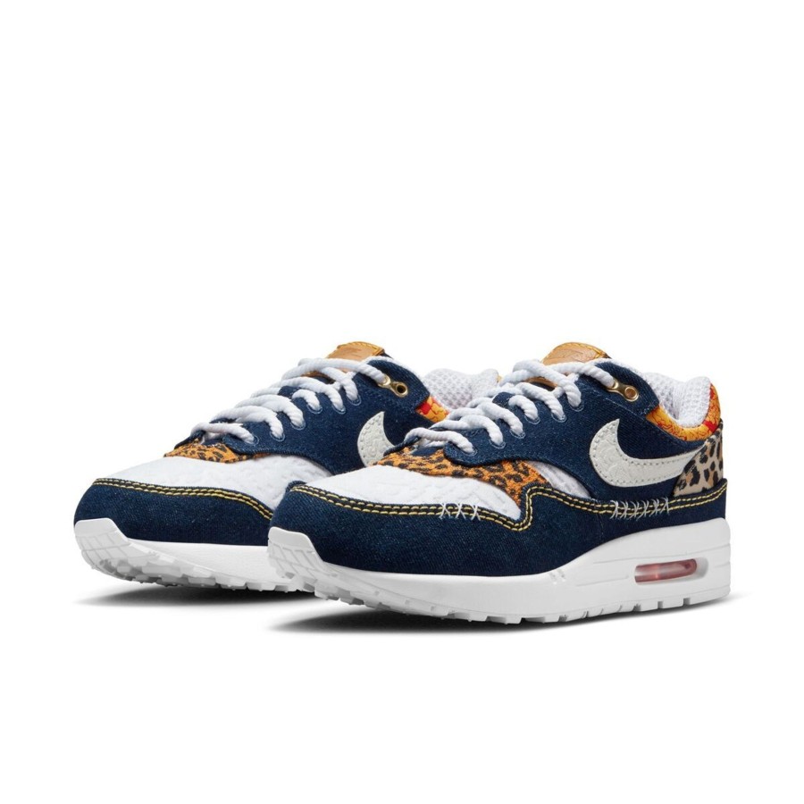 Footwear Nike | Air Max 1 Premium Denim Leopard