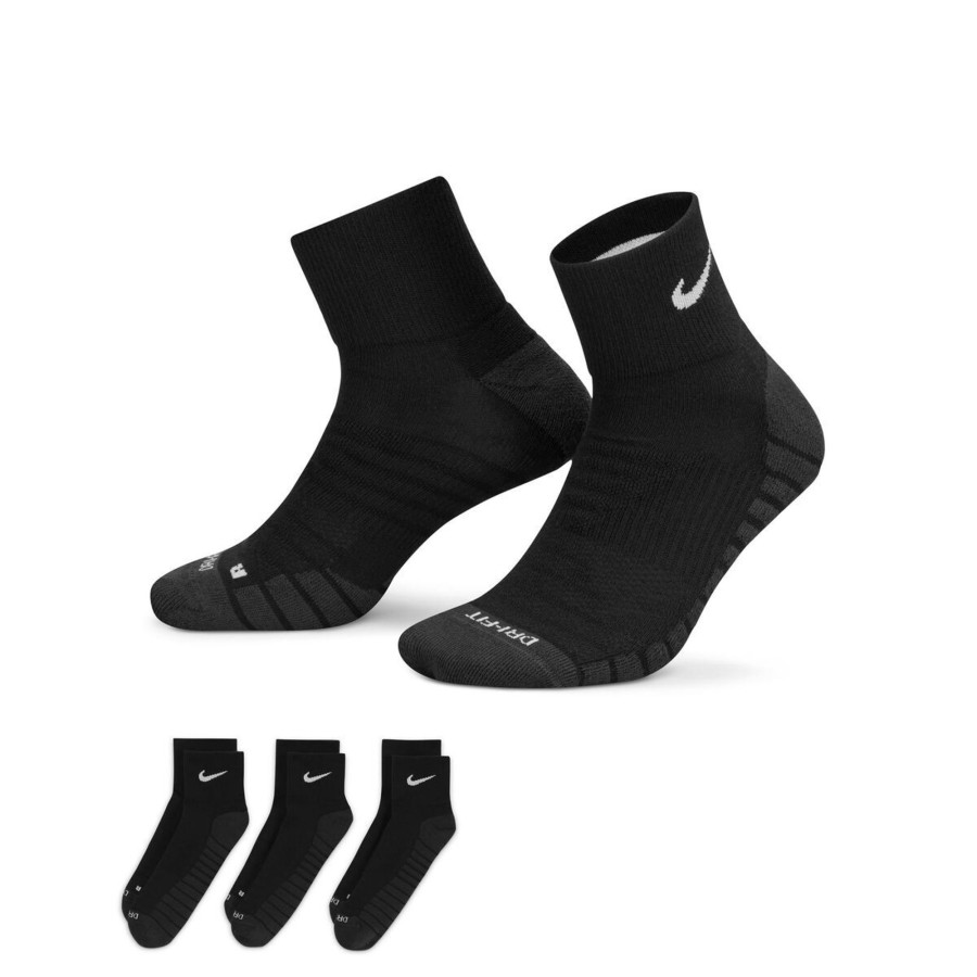 Accessories Nike | Everyday Max Cushioned Training Quarter 3Pk Socks