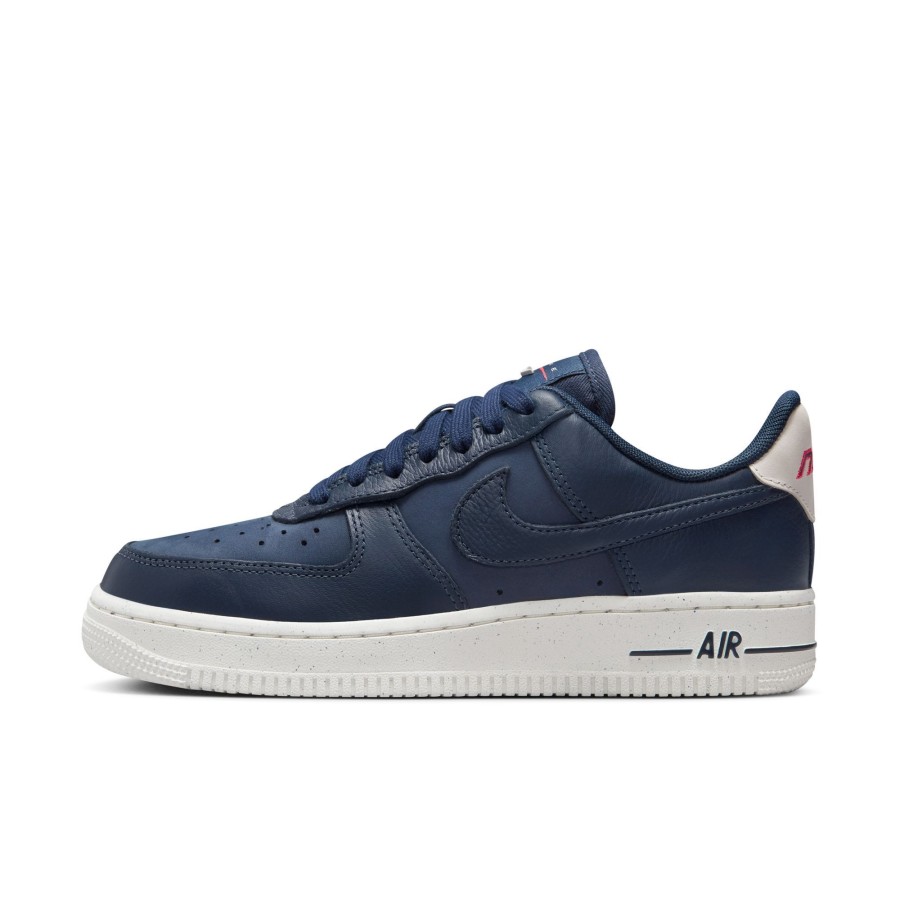 Footwear Nike | Nike Air Force 1 Low Navy Red Womens