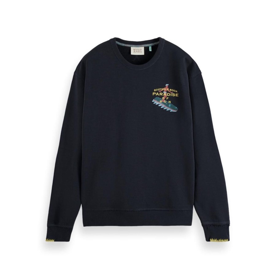 Apparel Scotch & Soda | Relaxed Fit Artwork Sweatshirt Men