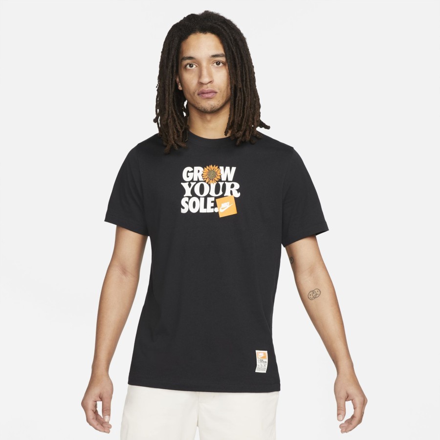 Apparel Nike | Nike Sportswear Men'S Sole T-Shirt By Nike Of (Black Color) For Only $30.00 - Dq1037-010