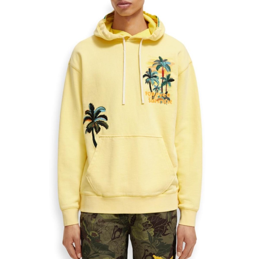 Apparel Scotch & Soda | Relaxed Fit Artwork Hoodie Men