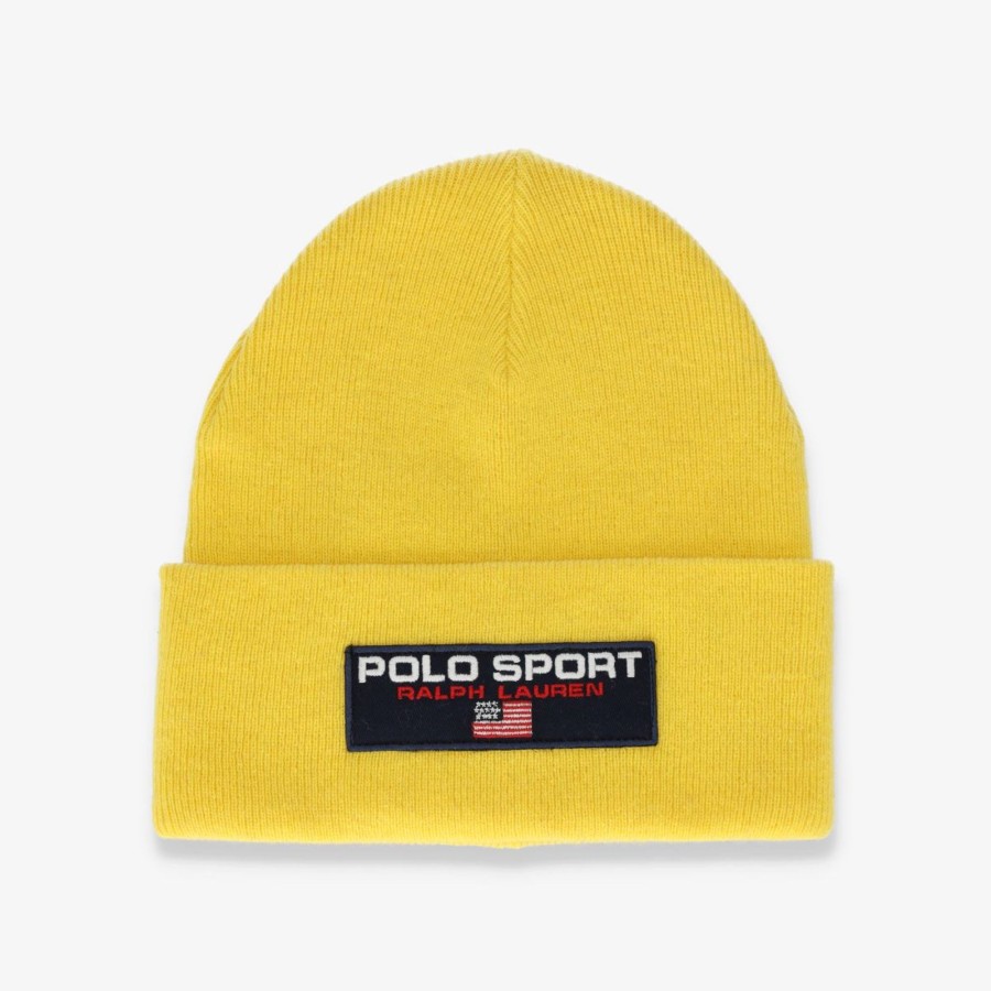 Accessories Polo | Sport Yellow Beanie