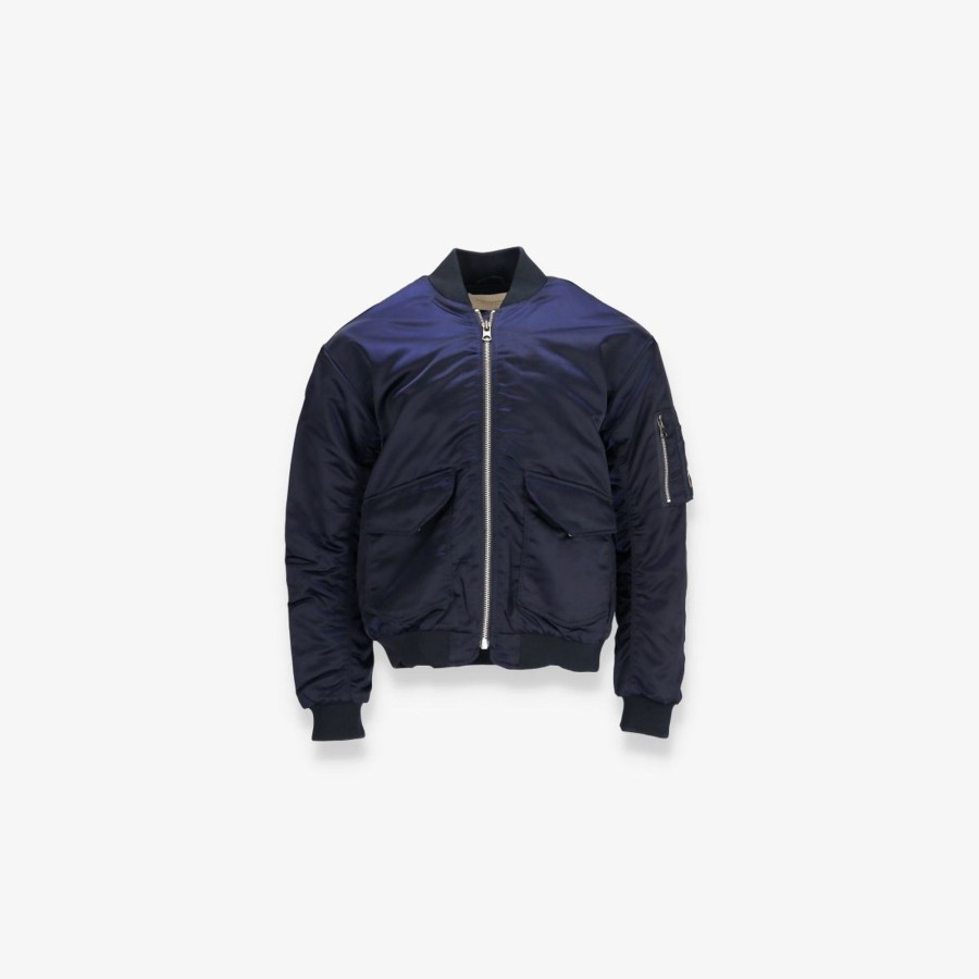 Apparel Scotch & Soda | Padded Satin Bomber Jacket