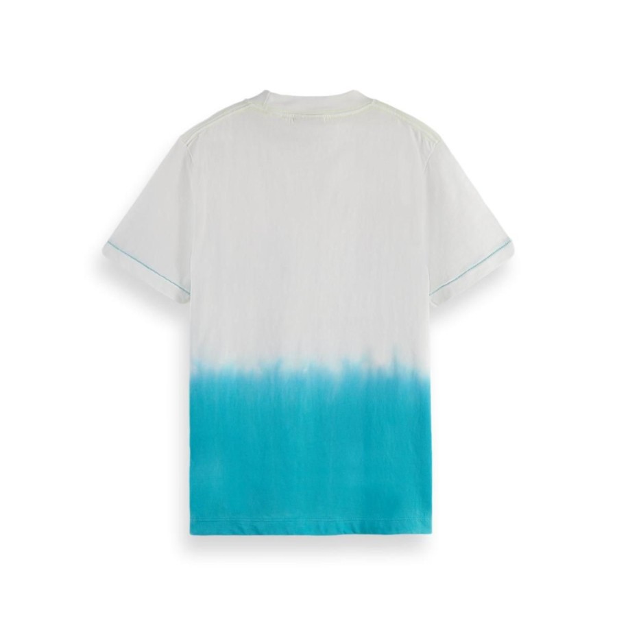 Apparel Scotch & Soda | Relaxed Fit Dip Dyed Artwork T Shirt Boys