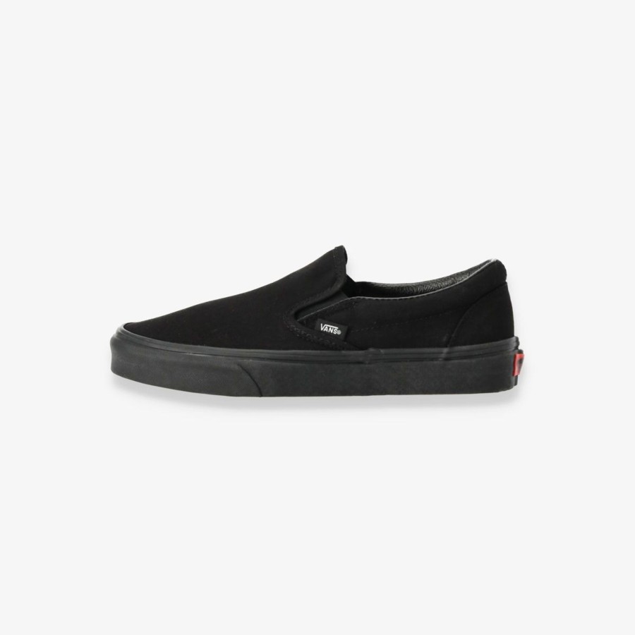 Footwear Vans | Classic Slip-On By Vans Of (Black Color) For Only $50.00 - Vn000Eyebka