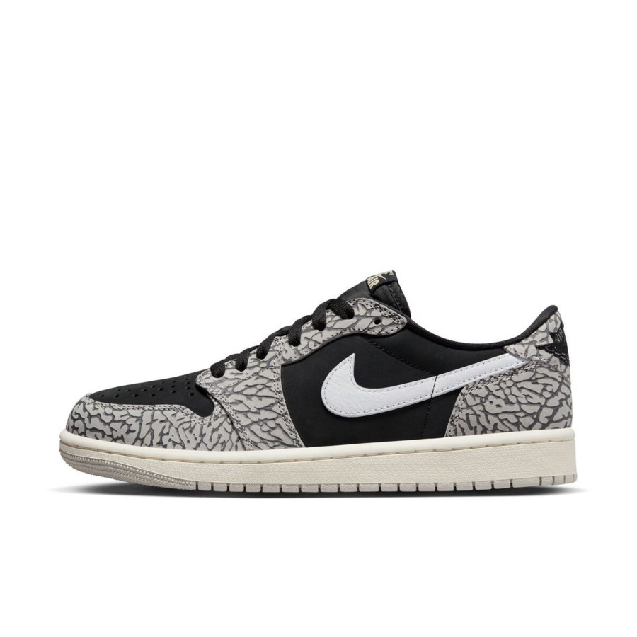 Footwear Jordan | Air Jordan 1 Retro Low Black Cement