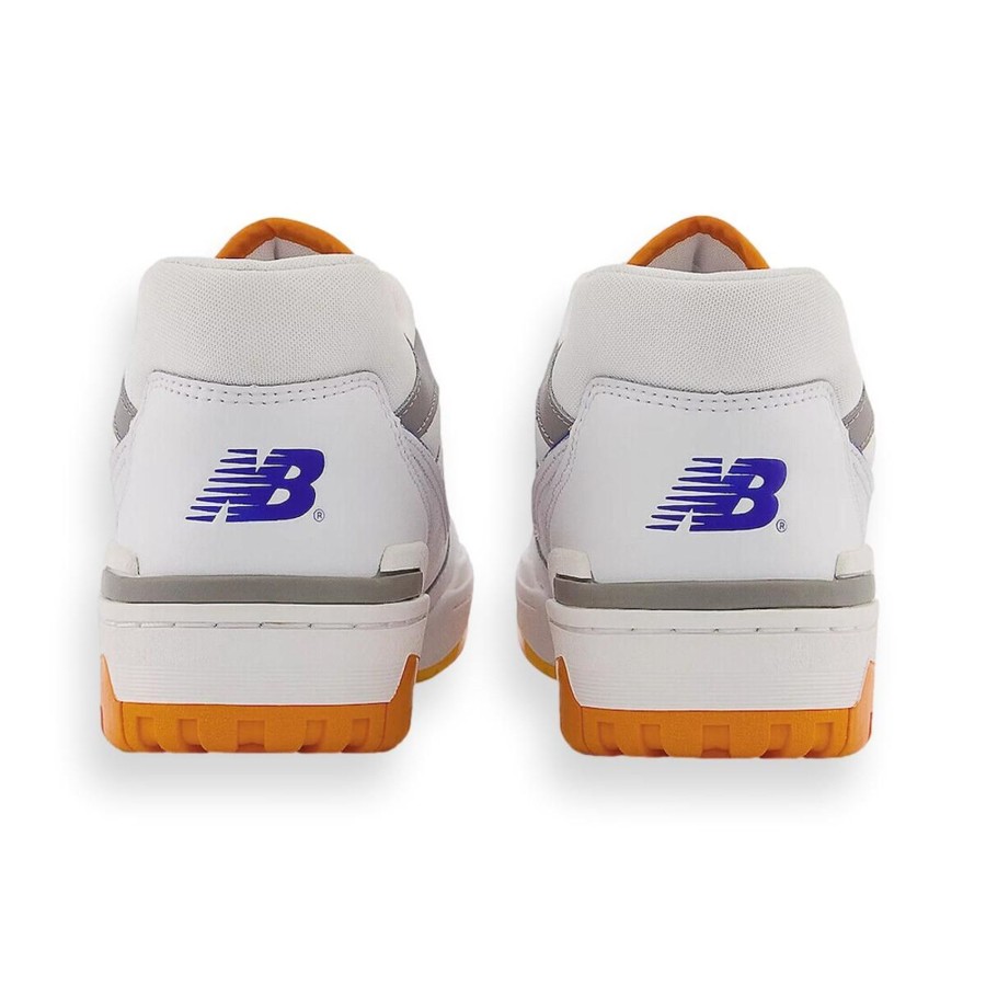 Footwear New Balance | New Balance 550 White Vibrant Orange Men