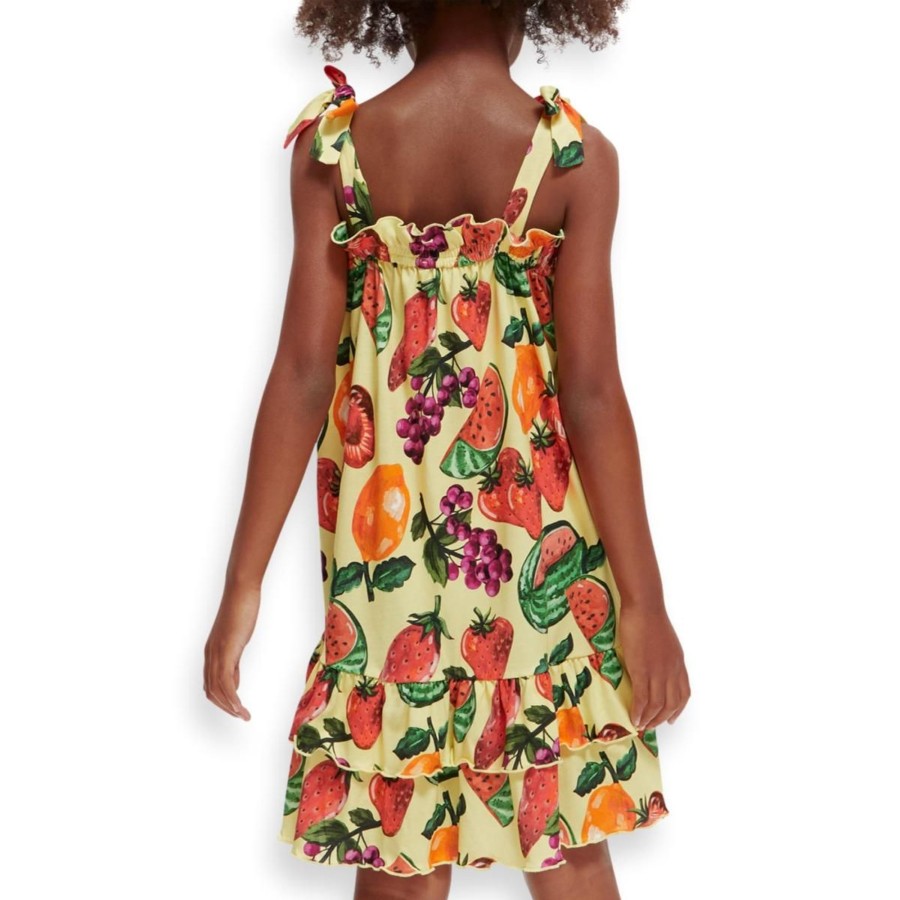 Apparel Scotch & Soda | Printed Mini Dress Girls