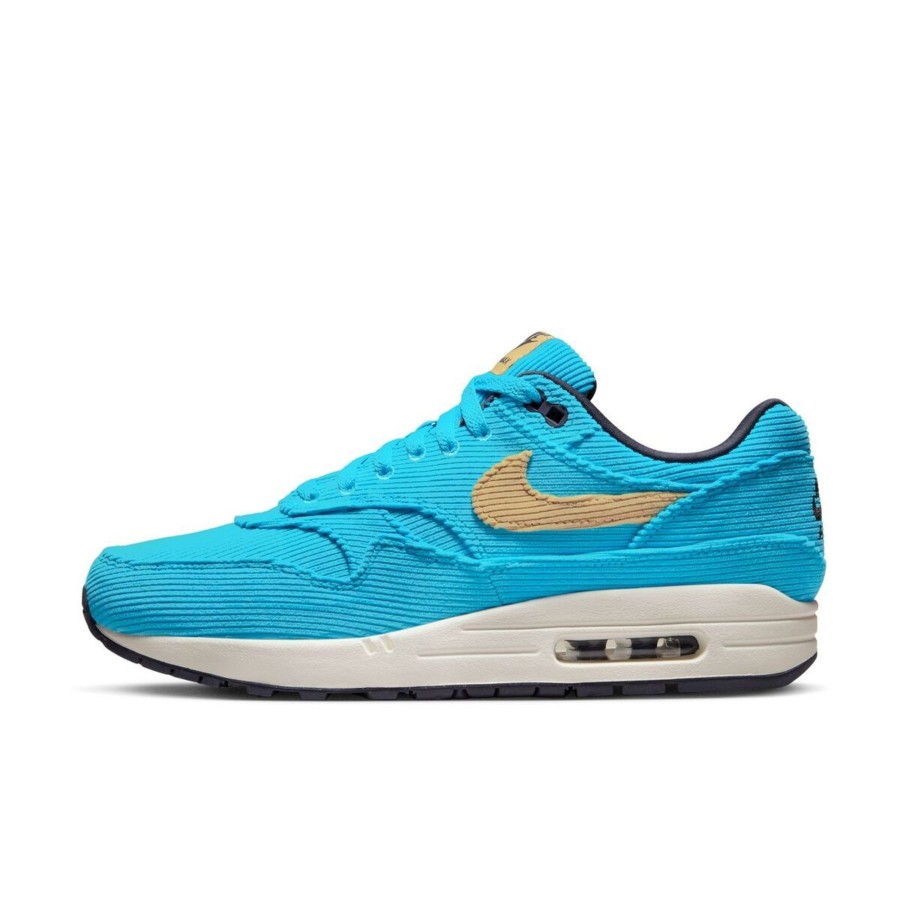 Footwear Nike | Nike Air Max 1 Corduroy Baltic Blue Men Fb8915-400