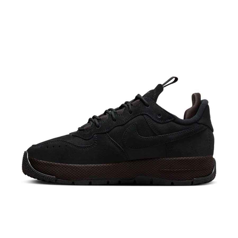 Footwear Nike | Air Force 1 Wild Low Black Velvet Brown