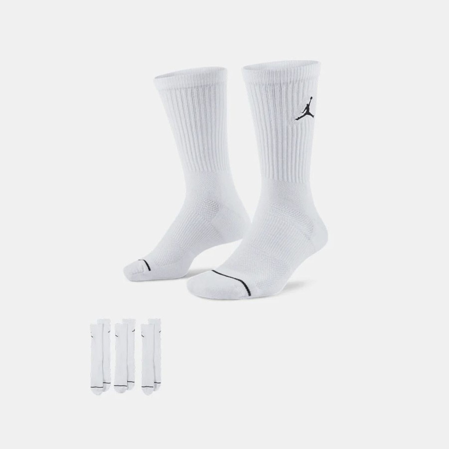 Accessories Jordan | Air Jordan Jumpman Crew 3 Pack Socks