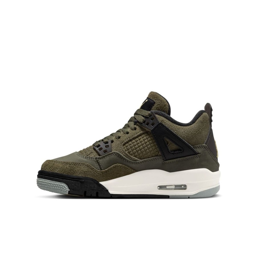 Footwear Jordan | Air Jordan 4 Retro Se Craft Olive' Gs