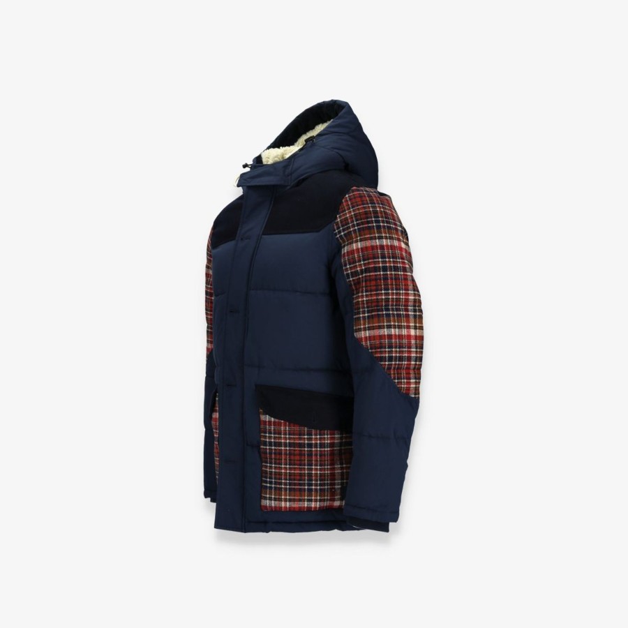 Apparel Scotch & Soda | Mid Length Color Puffer Jacket