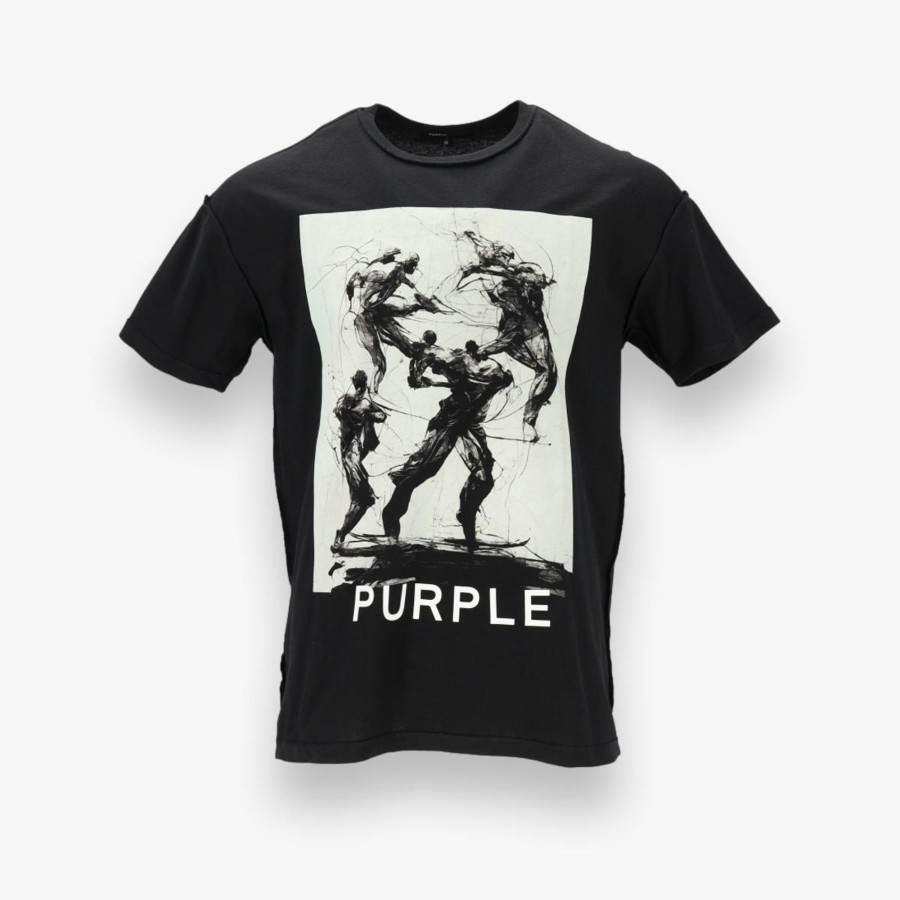 Apparel Purple | Fight Tee Shirt