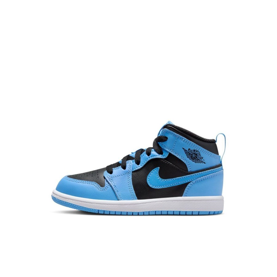 Footwear Jordan | Air Jordan 1 Mid 'University Blue Black' Ps