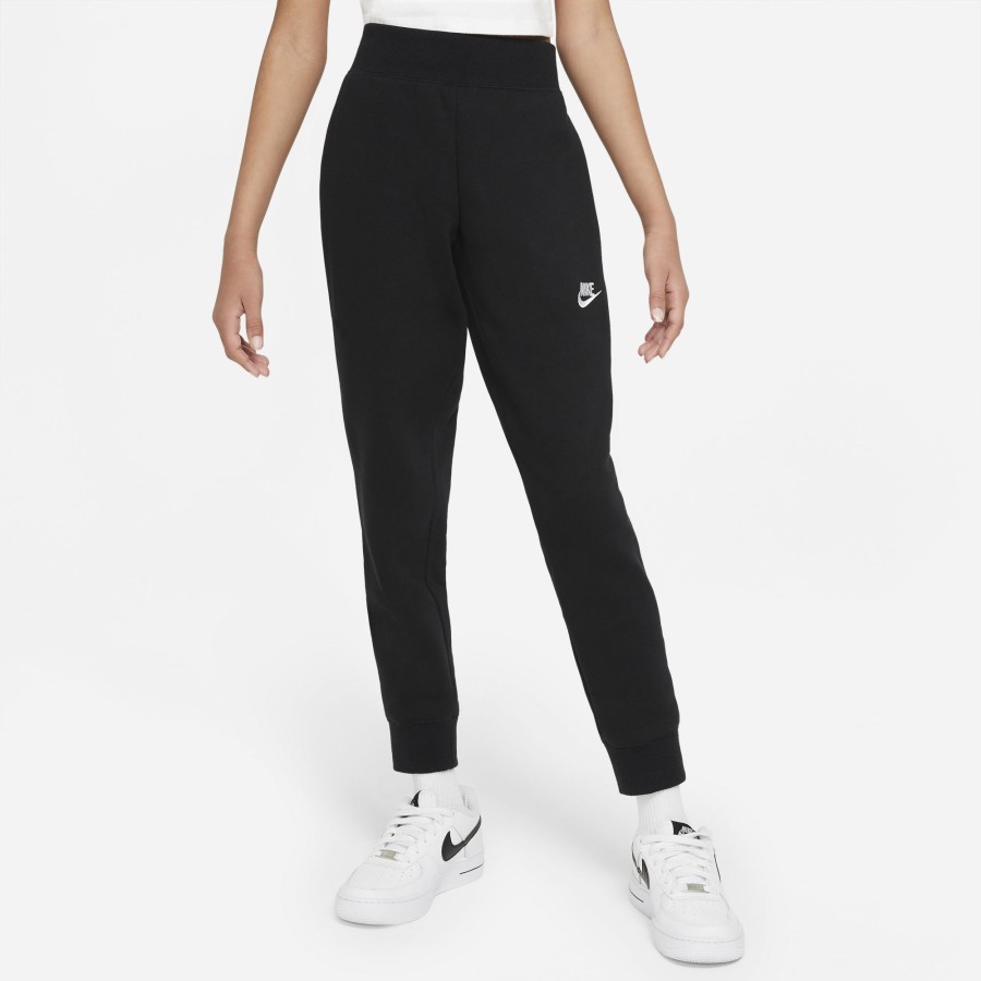 Apparel Nike | Nike Girl Nsw Club Big Kid Fleece Pant Dc7207-010 By Nike Of (Black Color) For Only $35.00 - Dc7207-010