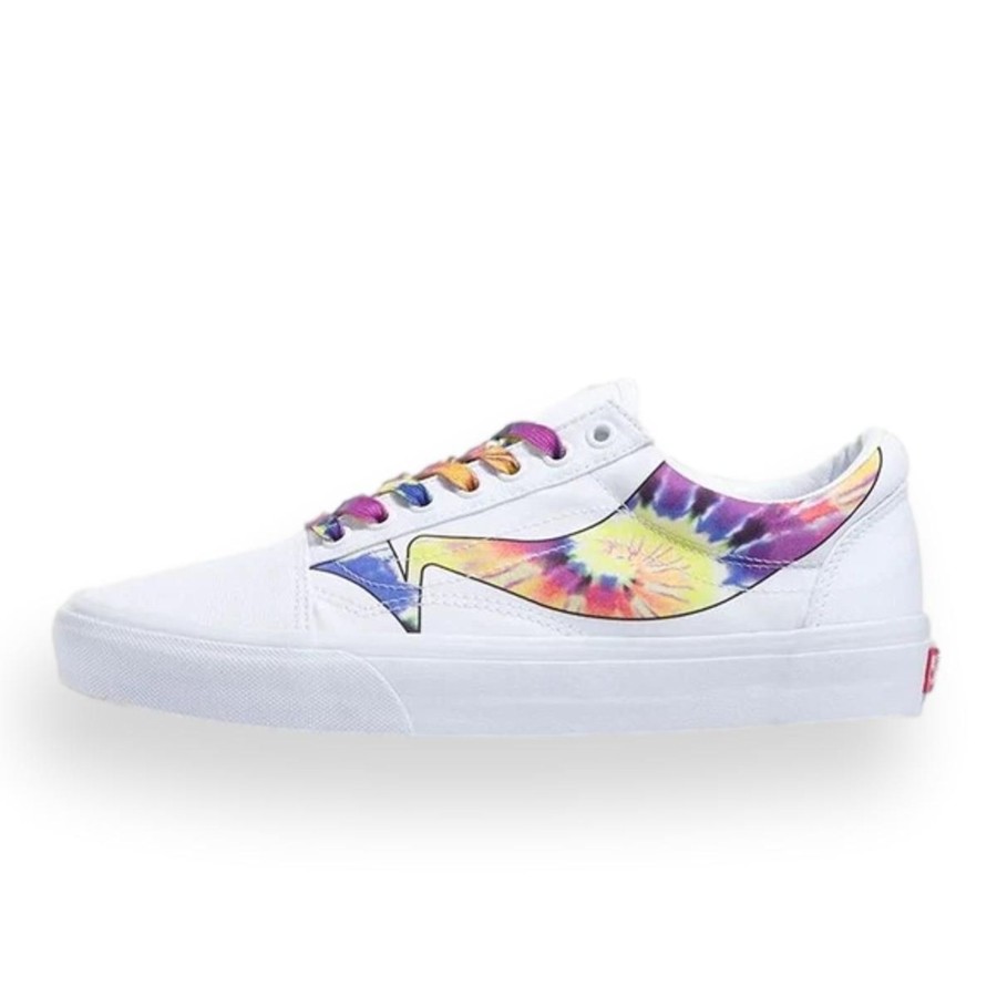 Footwear Vans | Old Skool 'White Tie Dye' Men