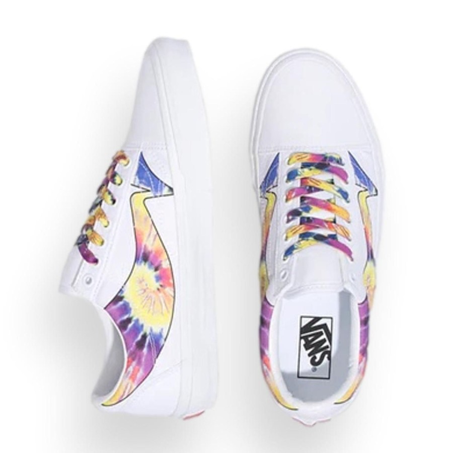 Footwear Vans | Old Skool 'White Tie Dye' Men