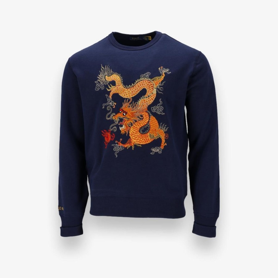 Apparel Polo Ralph Lauren | Lunar New Year Long Sleeve Vintage Crewneck