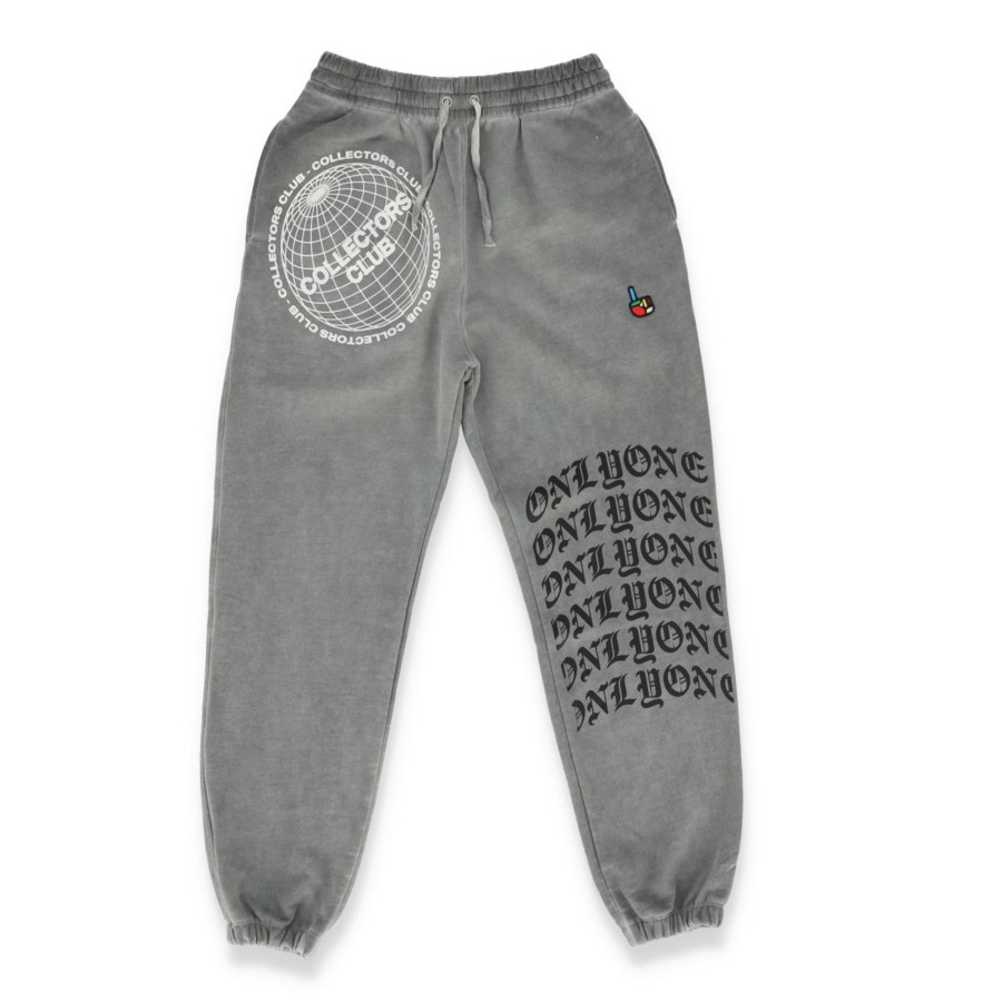 Apparel Onlyone | Collectors Club Globe Washed Sweatpant