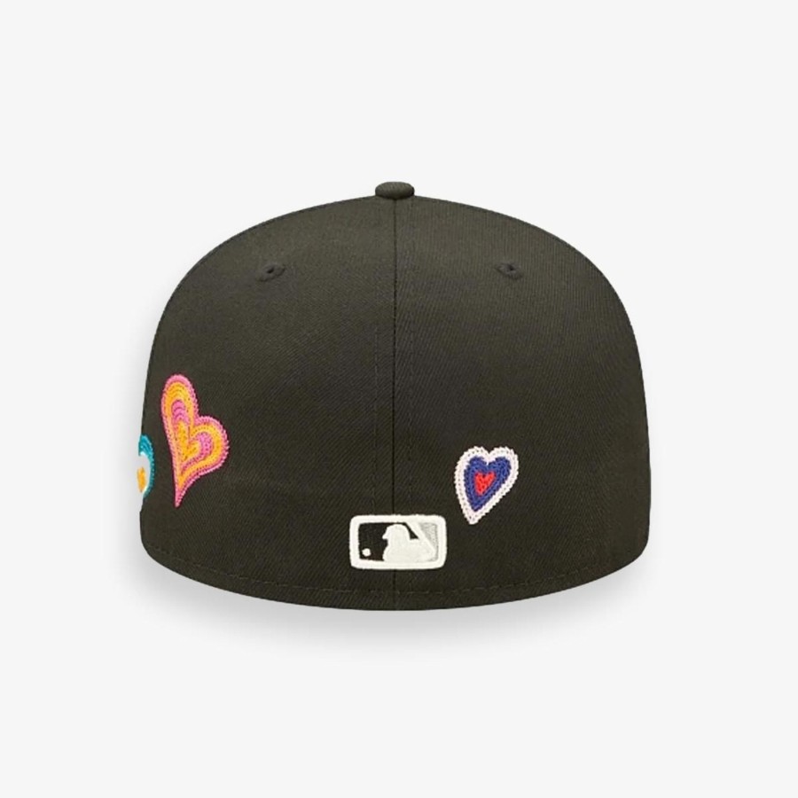 Accessories New Era | 59Fifty Mlb Chicago White Sox Chainstitch Heart Fitted Hat