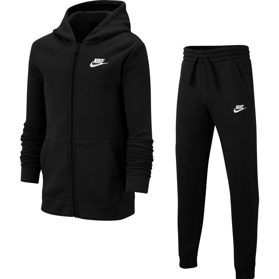 Apparel Nike | Nike Sportswear Older Kids Boys Tracksuit By Nike Of (Black Color) For Only $80.00 - Bv3634-010