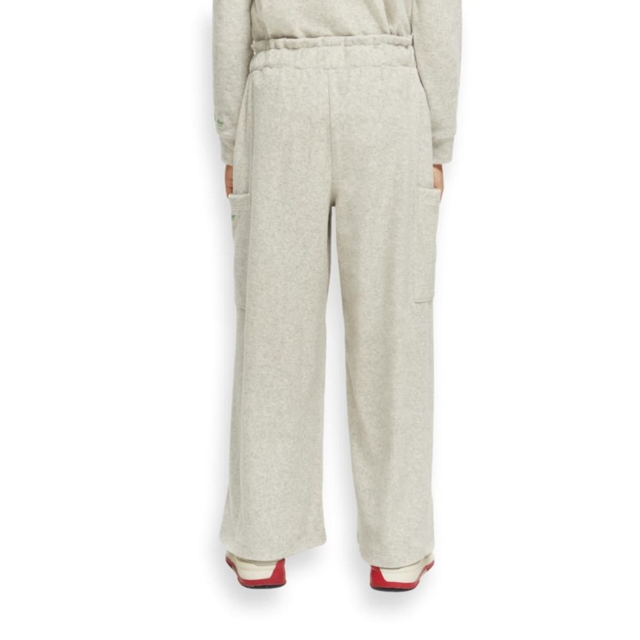 Apparel Scotch & Soda | High Rise Wide Leg Cargo Sweatpants Girls