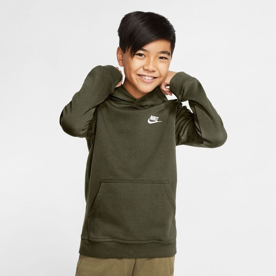 Apparel Nike | Nike Sportswear Club Big Kids Pullover Hoodie Bv3757-327