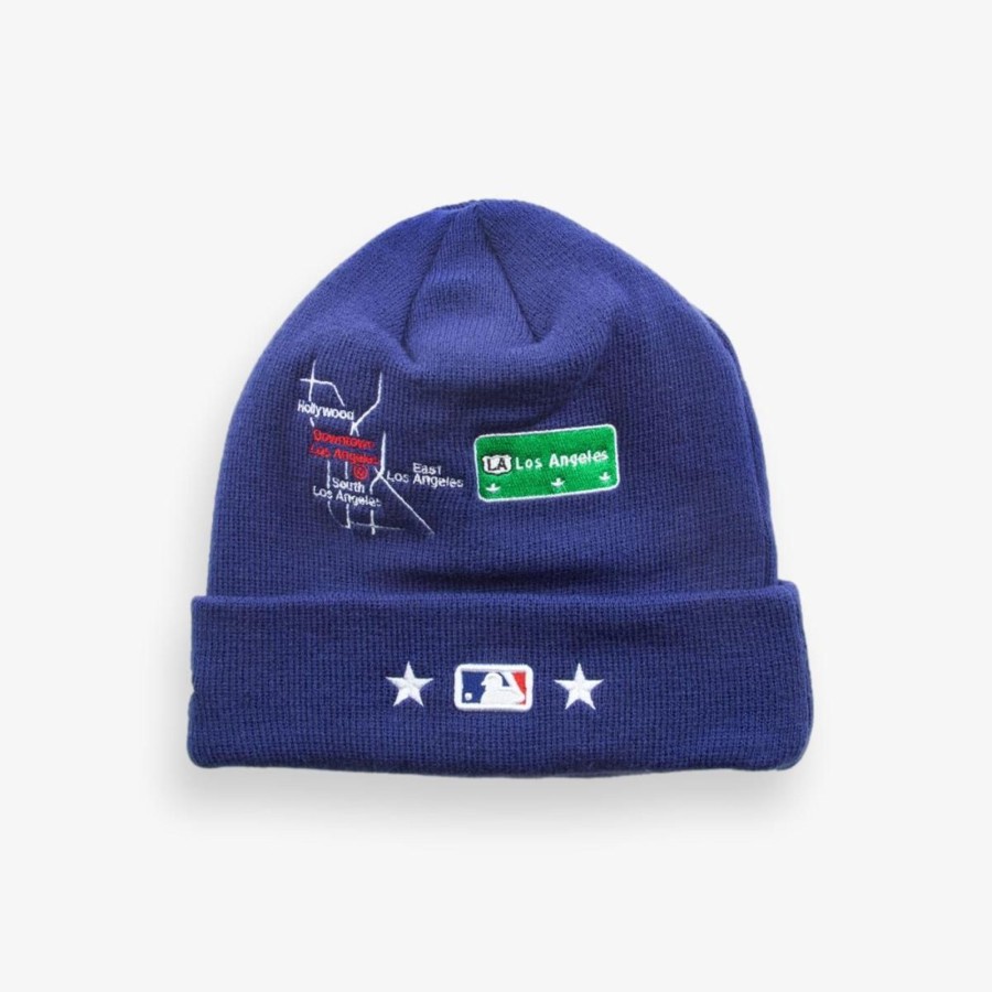 Accessories New Era | Los Angeles Dodgers City Transit Knit Beanie