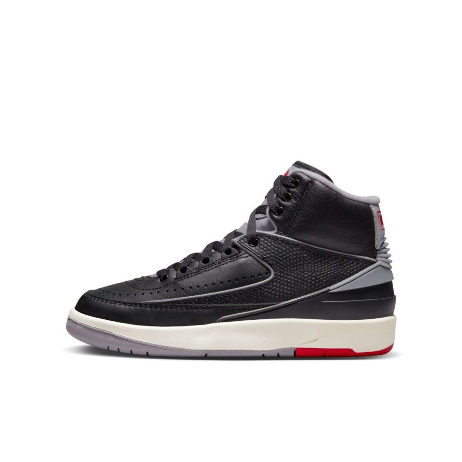 Footwear Jordan | Air Jordan 2 Retro 'Black Cement' Gs