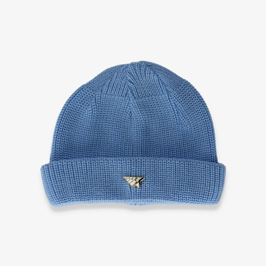 Accessories Paper Planes | Wharfman Iceblue Beanie