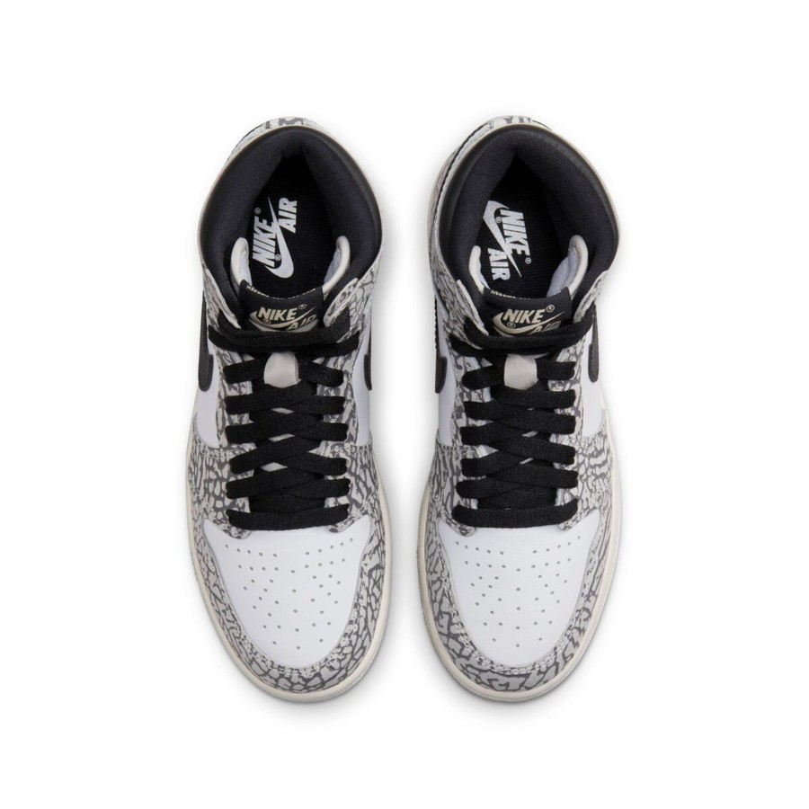 Footwear Jordan | Air Jordan 1 Retro High Og White Cement Gs