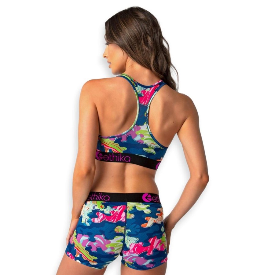 Accessories Ethika | Trippy Silk Sports Bra Women