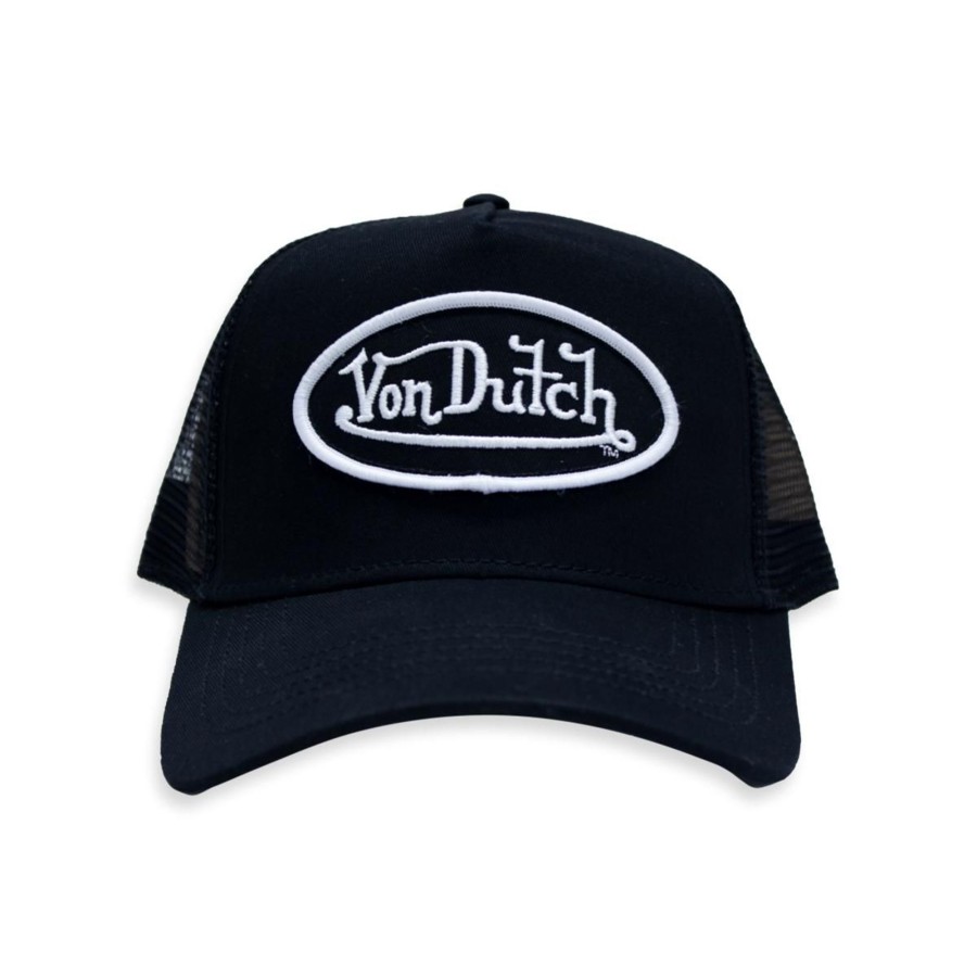 Accessories Von Dutch | Von Dutch Classic 51 Trucker Snapback Hat Unisex Vdht51