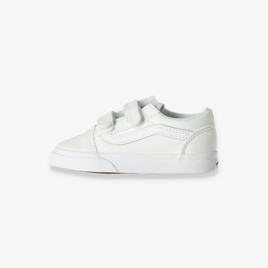 Footwear Vans | Old Skool V 'Racing Red/True White' Td