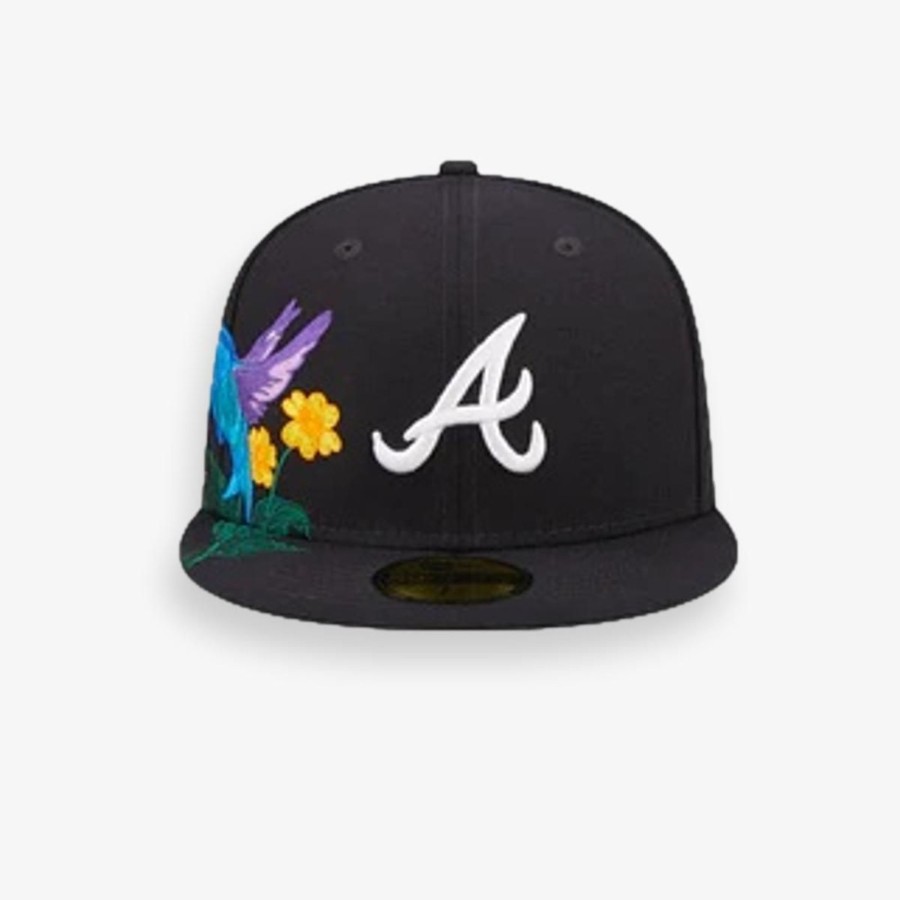 Accessories New Era | 59Fifty Mlb Atlanta Braves Blooming Fitted Hat