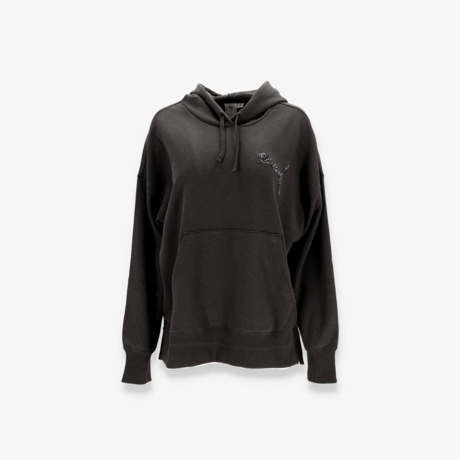 Apparel Puma | X Swarovski Oversized Hoodie