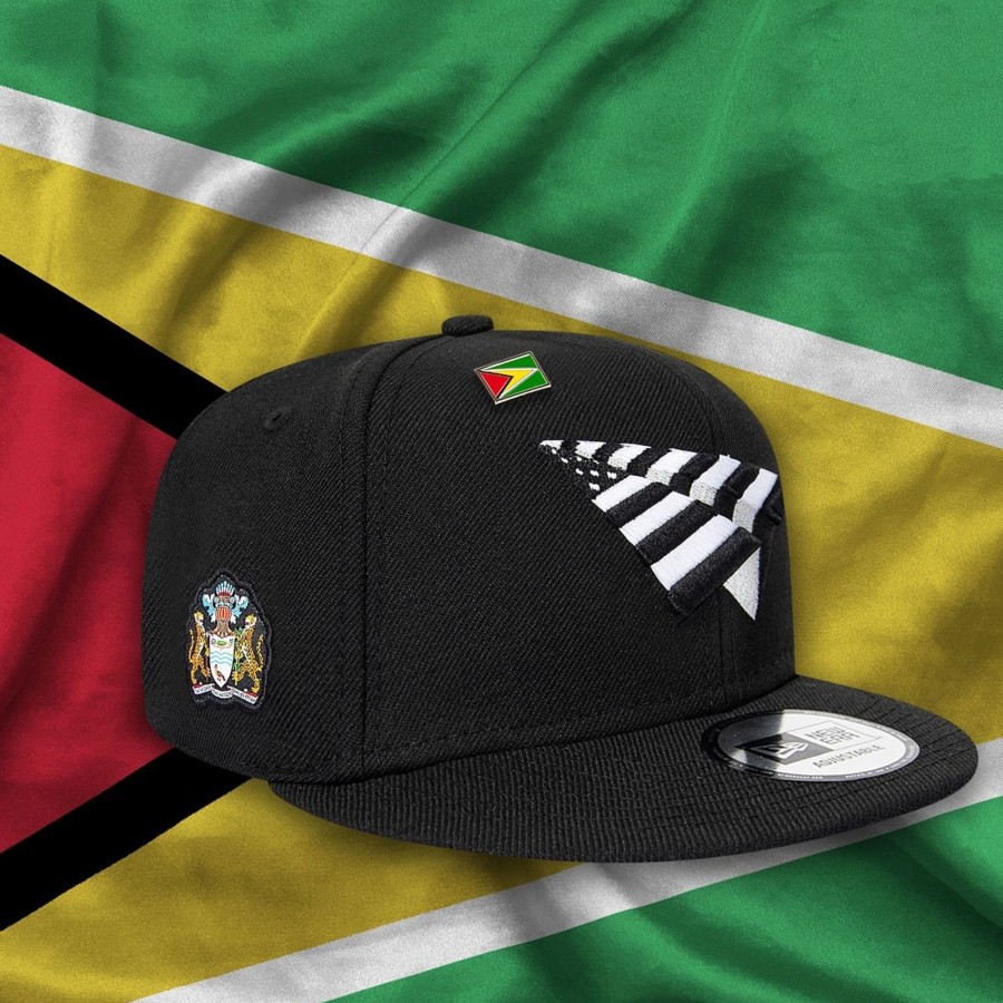 Accessories Paper Planes | Men Paper Planes Guyana Crown Snapback By Paper Planes Of (Black Color) For Only $60.00 - 150023-Blk