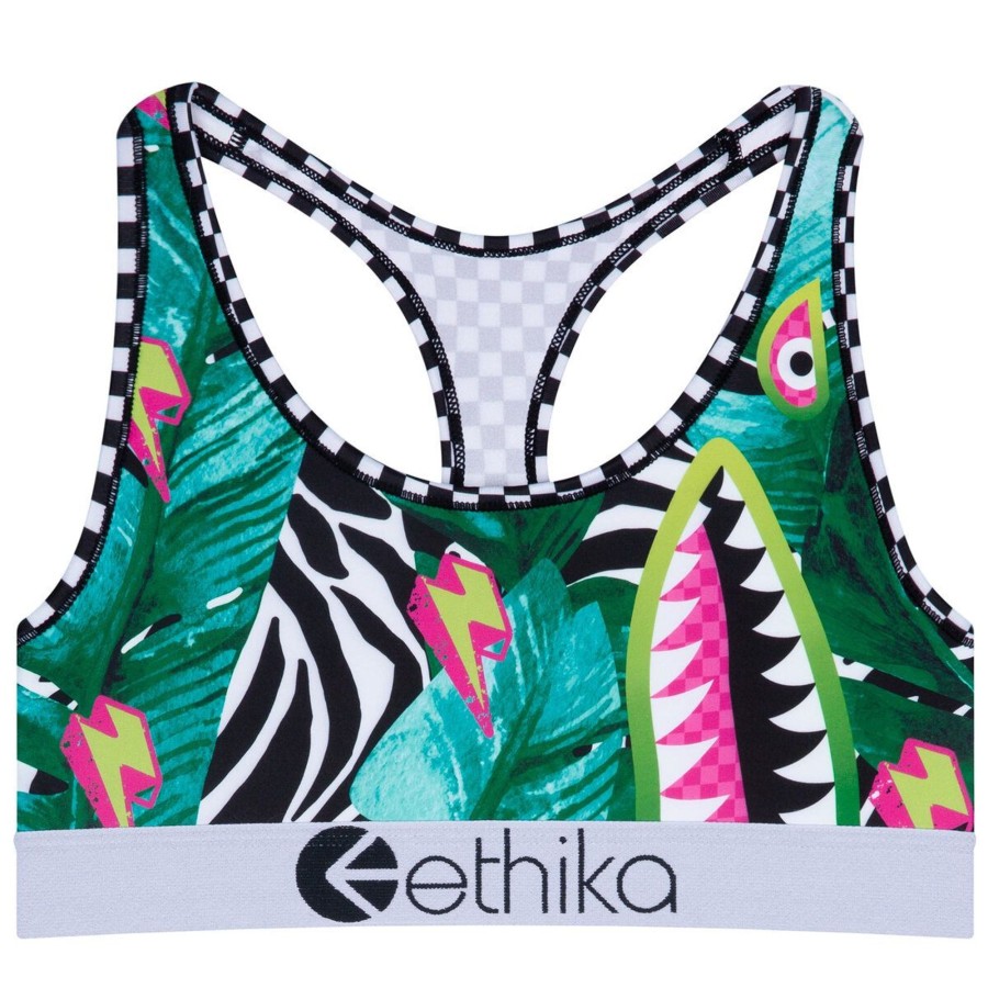 Accessories Ethika | Bomber Punk Sports Bra By Ethika Of (Multicolor Color) For Only $26.00 - Wlsb1590-Ast