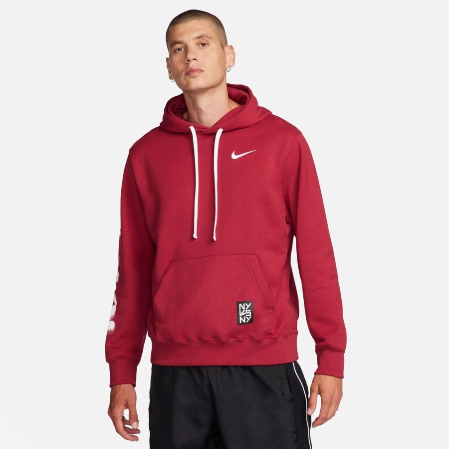 Apparel Nike | Nsw Club Fleece Pullover Hoodie Noble Red