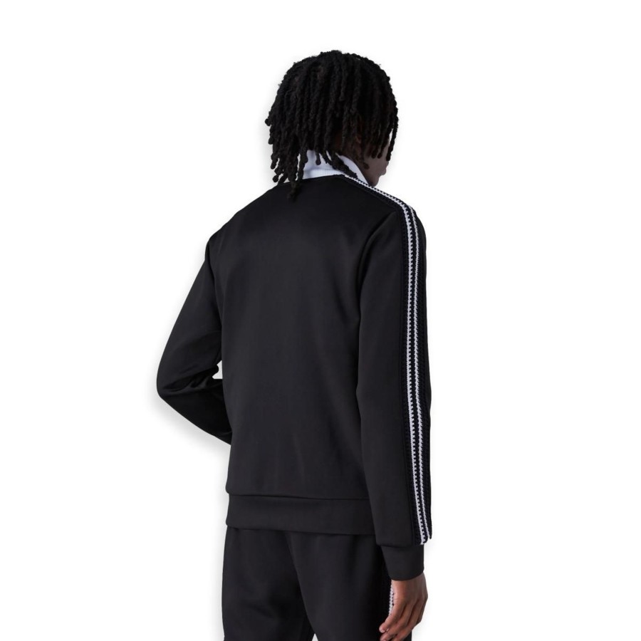 Apparel Paper Planes | Kingston Crochet Stripe Track Jacket Men