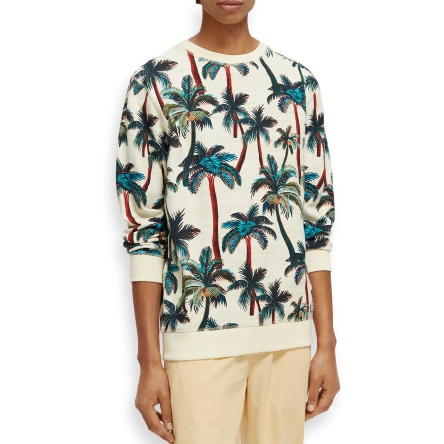 Apparel Scotch & Soda | Regular Fit Printed Sweatshirt Men