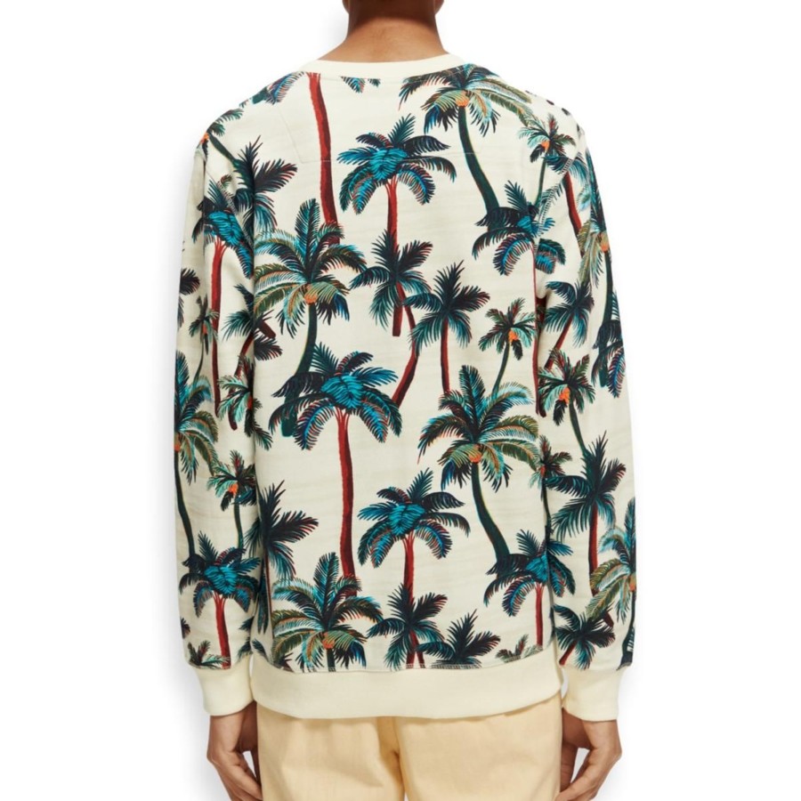 Apparel Scotch & Soda | Regular Fit Printed Sweatshirt Men