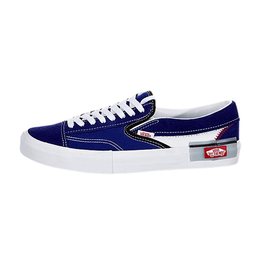 Footwear Vans | Ua Slip-On Cap Blueprint/Bit By Vans Of (Navy Color) For Only $80.00 - Vn0A3Wm5Xhr