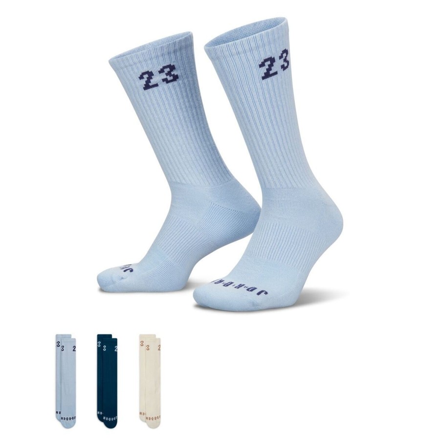 Accessories Jordan | Jordan Essentials Crew 3 Pack Lifestyle Socks