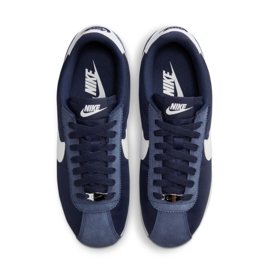 Footwear Nike | Nike Cortez Midnight Navy With Suede And Nylon Womens